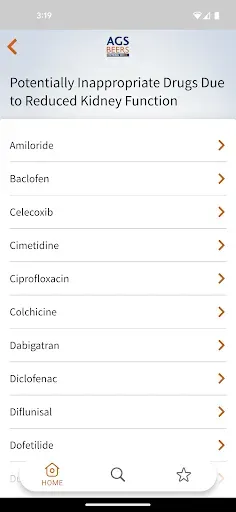 Скриншот 5 — AGS Beers Criteria®