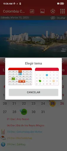 Скриншот 4 — Colombia Calendario 2026
