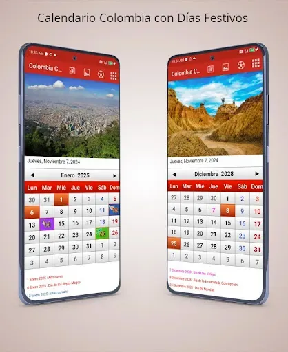 Скриншот 5 — Colombia Calendario 2026