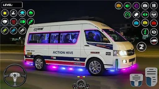Скриншот 1 — City Van Simulator Games 3D