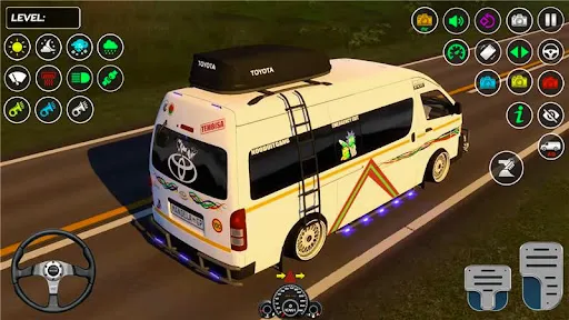 Скриншот 5 — City Van Simulator Games 3D