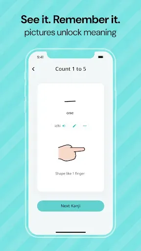 Скриншот 2 — Kanji Card - Learn Japanese