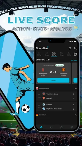Скриншот 6 — LiveScore – Live Match & Stats