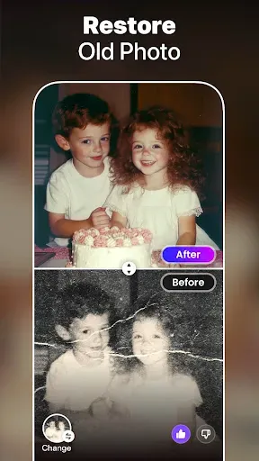 Скриншот 3 — AI Photo Video Maker, Enhancer