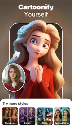 Скриншот 5 — AI Photo Video Maker, Enhancer