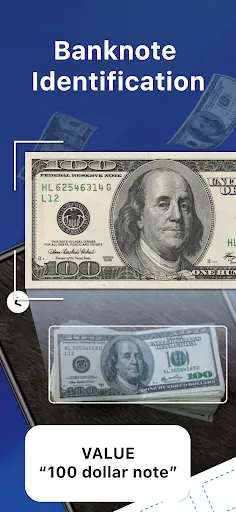 Скриншот 1 — Banknote Identifier Scan Cash