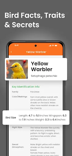 Скриншот 3 — Bird Identifier Sound Call ID