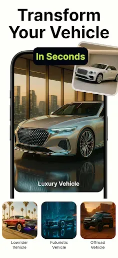 Скриншот 4 — AI Car Designer Modify & Tune