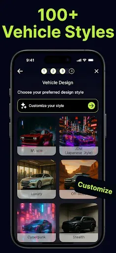 Скриншот 6 — AI Car Designer Modify & Tune