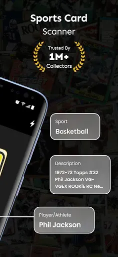 Скриншот 2 — Sports Card Value Identifier