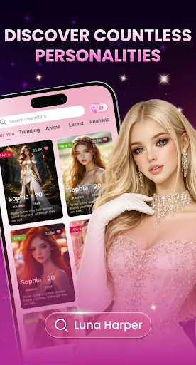 Скриншот 2 — Dream Girl: Virtual Companion