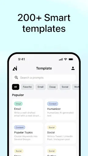 Скриншот 6 — AI Writer: Any Content Writing