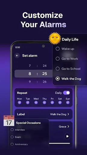 Скриншот 2 — EmoAlarm - Clock Alarm