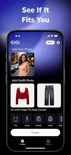 Скриншот 3 — AI Virtual Try On - GIGI