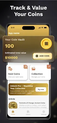 Скриншот 1 — Coin Collection Manager