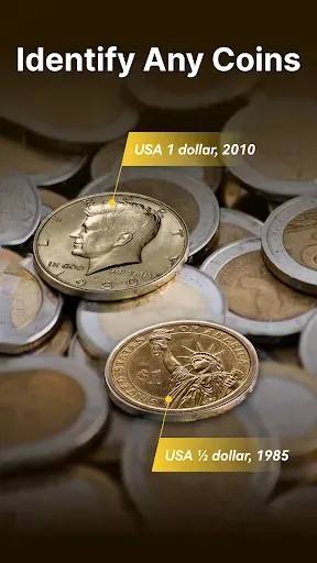 Скриншот 1 — Coin Identifier - Coin Finder