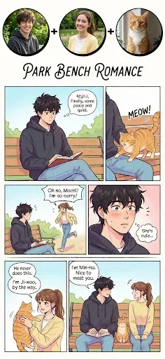 Скриншот 3 — KAI: Comic Maker Manga, Manhwa