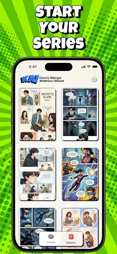 Скриншот 4 — KAI: Comic Maker Manga, Manhwa