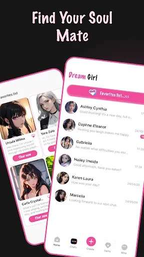 Скриншот 5 — Dream Girl : Chat AI