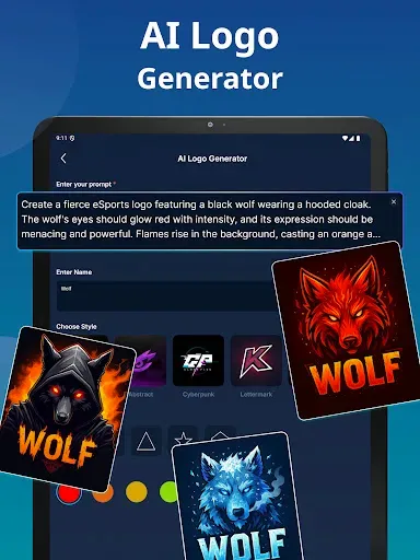 Скриншот 6 — AI Esports Logo Maker