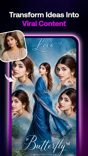 Скриншот 2 — Moca: AI Video Photo Generator