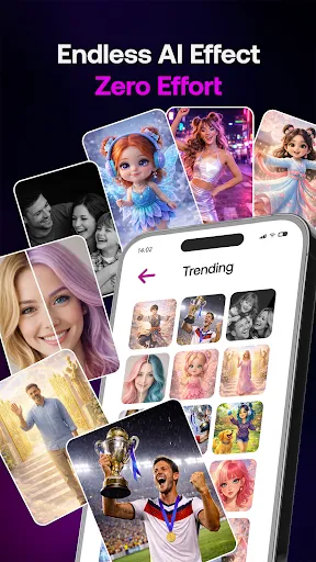 Скриншот 6 — Moca: AI Video Photo Generator