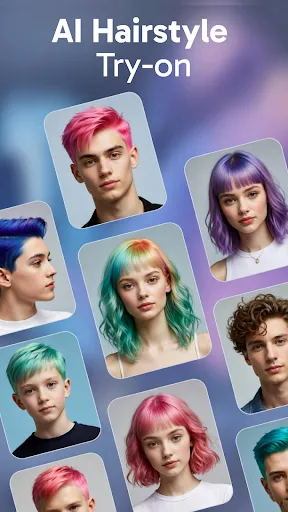Скриншот 2 — AI Hairstyle Try On & Changer