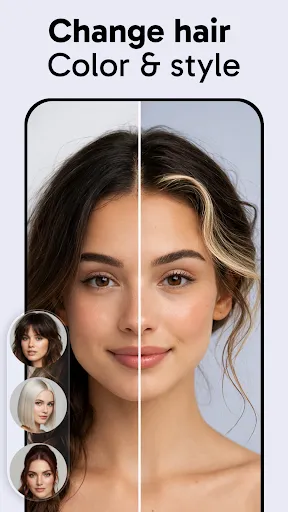 Скриншот 3 — AI Hairstyle Try On & Changer