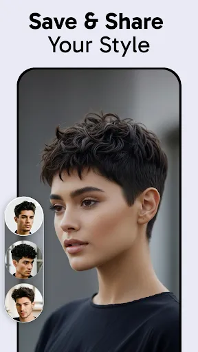 Скриншот 7 — AI Hairstyle Try On & Changer