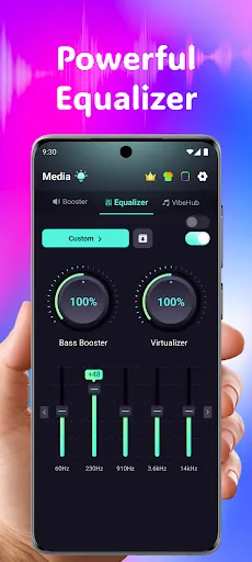 Скриншот 2 — Volume Booster Bass Booster EQ
