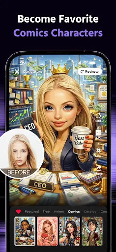 Скриншот 6 — Hype AI - AI Photo & Video