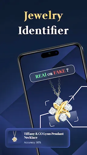 Скриншот 1 — Jewelry Identifier Gem Scanner