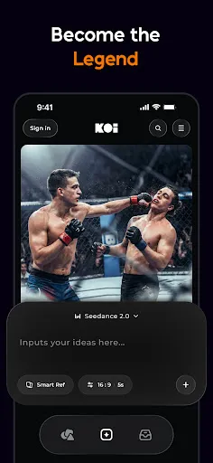 Скриншот 5 — Koi AI - AI Video Generator