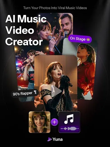 Скриншот 6 — AI Music Video Generator: Yuna