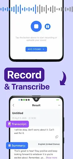 Скриншот 2 — AI Note Taker – Smart Notes