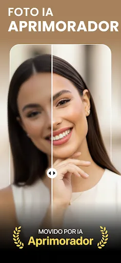 Скриншот 1 — Melhorador Fotos IA e Retocar