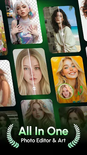 Скриншот 1 — Lumixr AI: Photo Editor & Art