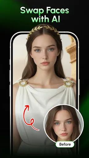 Скриншот 4 — Lumixr AI: Photo Editor & Art