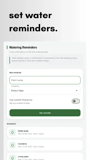 Скриншот 3 — Plant Identifier & Plant Care