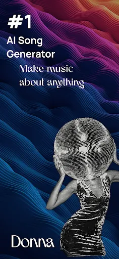 Скриншот 1 — Donna AI Song & Music Maker