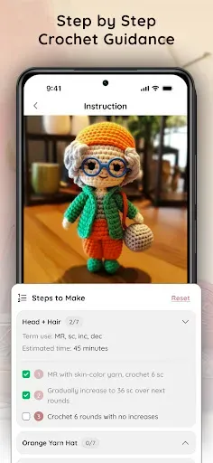 Скриншот 3 — Crochet AI – Knitting Patterns