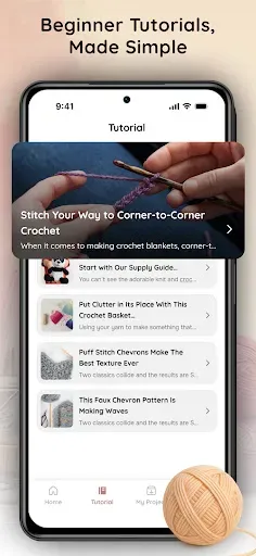 Скриншот 5 — Crochet AI – Knitting Patterns