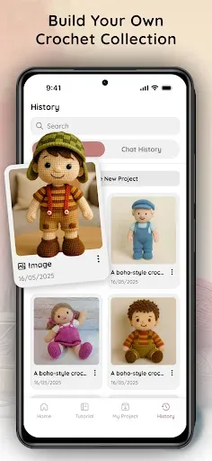 Скриншот 6 — Crochet AI – Knitting Patterns