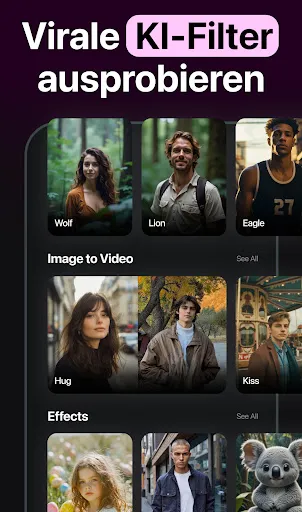 Скриншот 8 — KI Videogenerator - Video AI