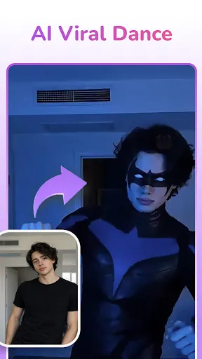 Скриншот 2 — Hypix : AI Photo Video Maker