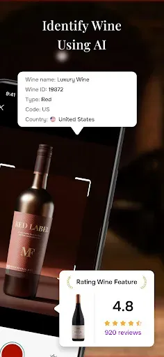 Скриншот 2 — Wine Identifier Wine Scanner