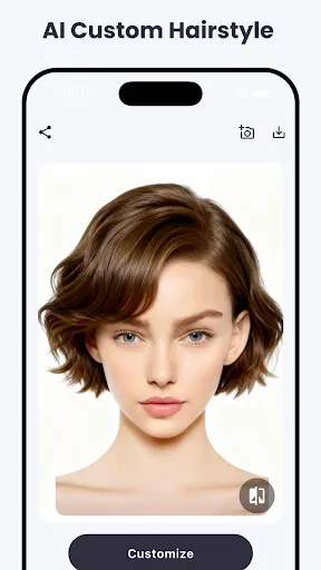 Скриншот 5 — HairMatch AI - Haircut Try On