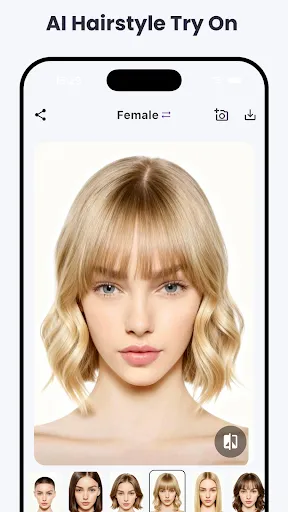 Скриншот 6 — HairMatch AI - Haircut Try On