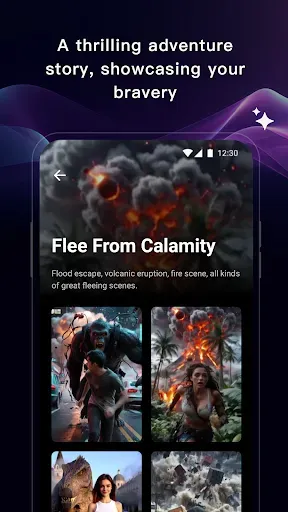 Скриншот 2 — AI Art:AI Video Maker