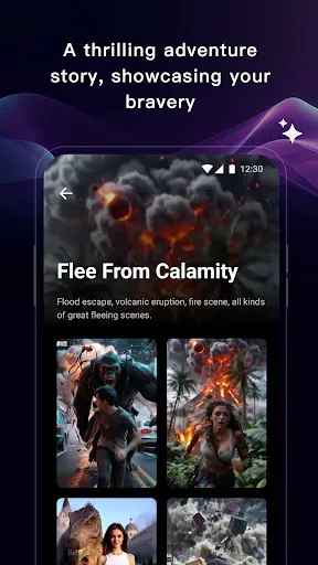 Скриншот 6 — AI Art:AI Video Maker